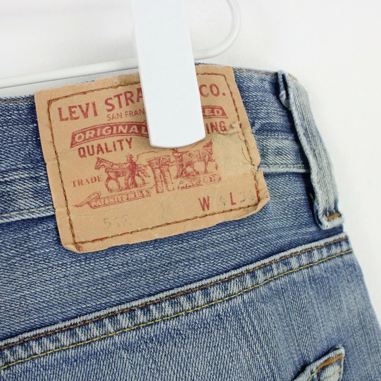 Mens LEVIS 512 Jeans Mid Blue | W34 L32