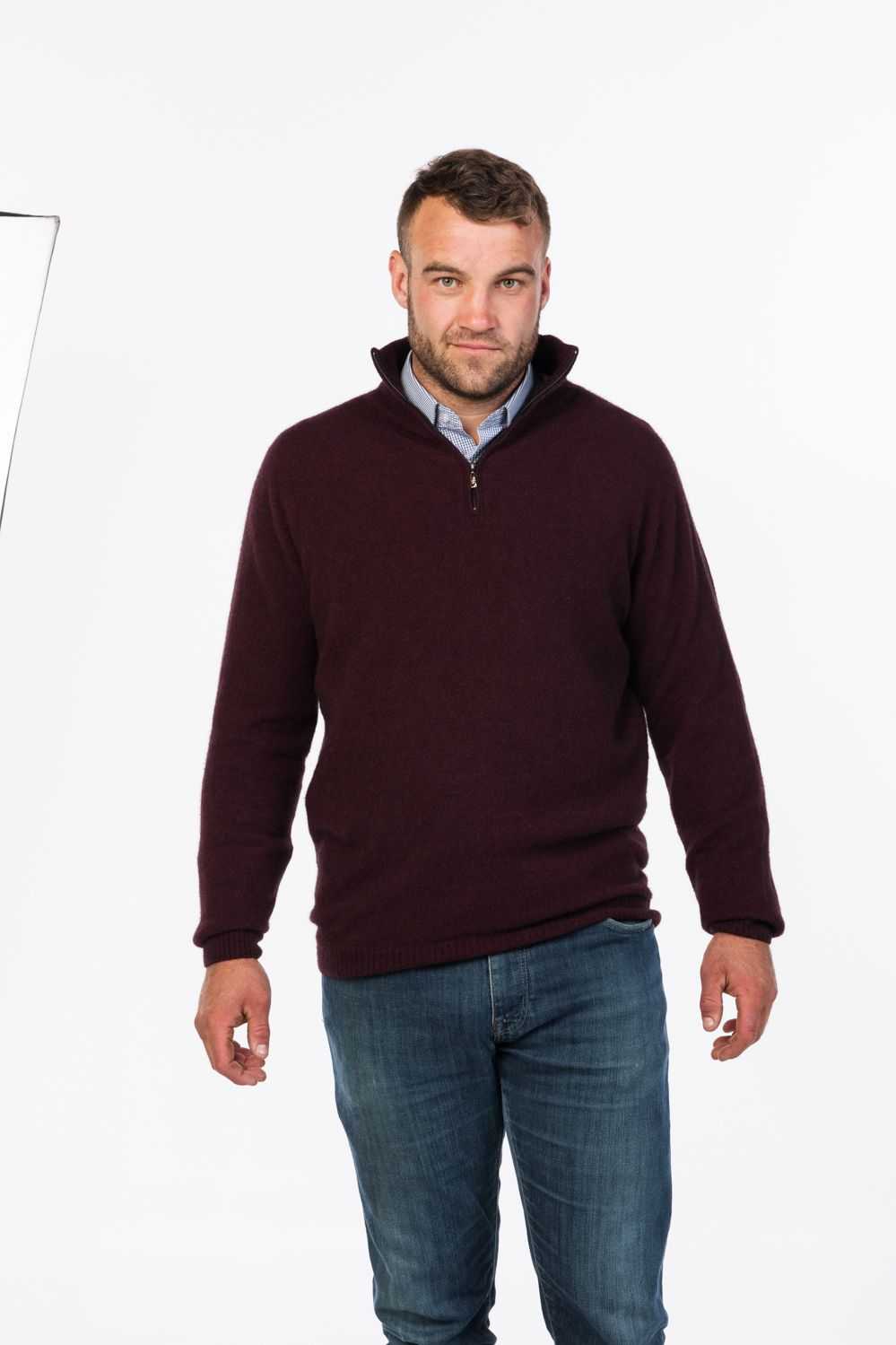 Mens Lightweight 1/2 Zip - Shiraz