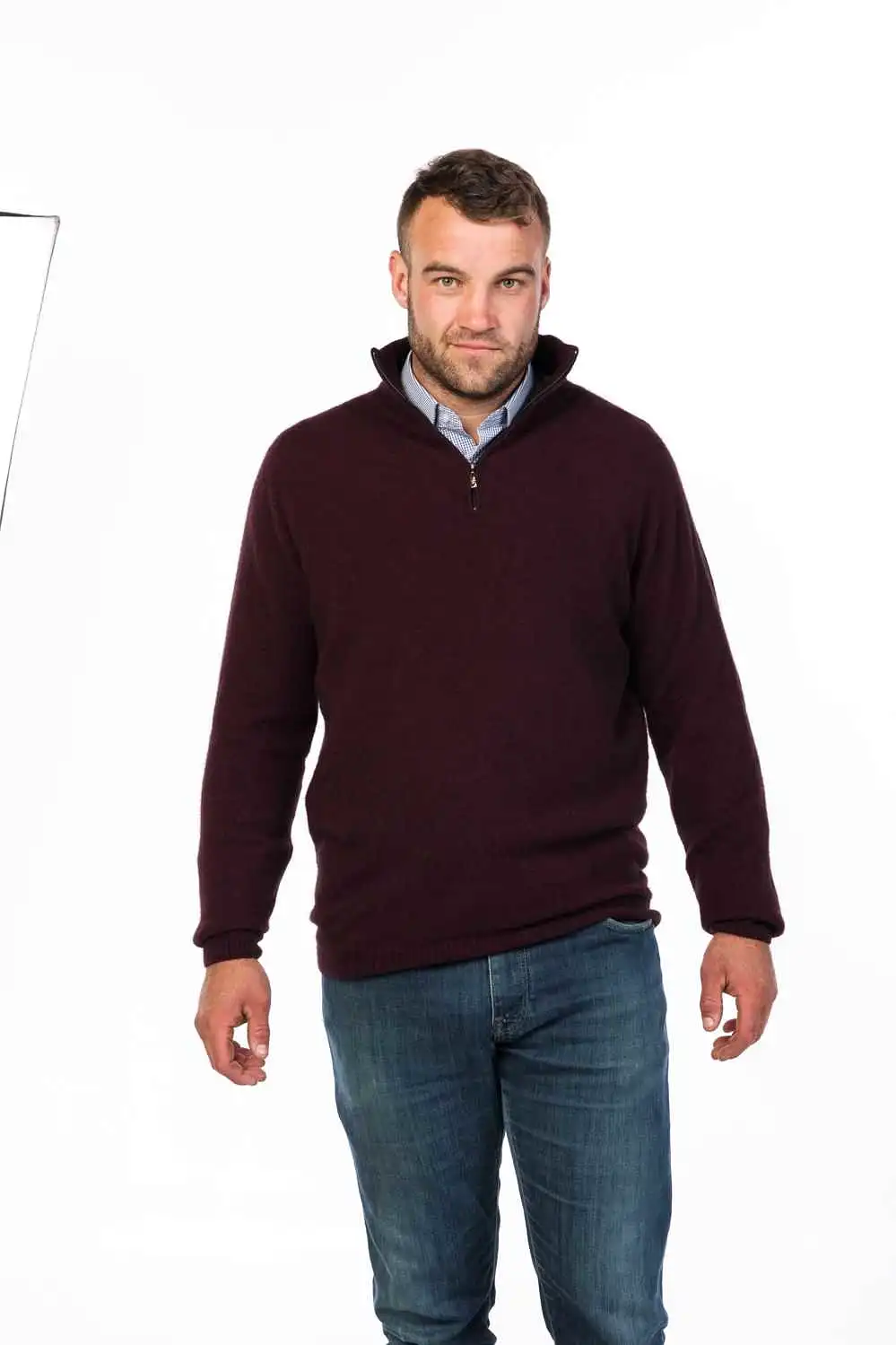 Mens Lightweight 1/2 Zip - Shiraz