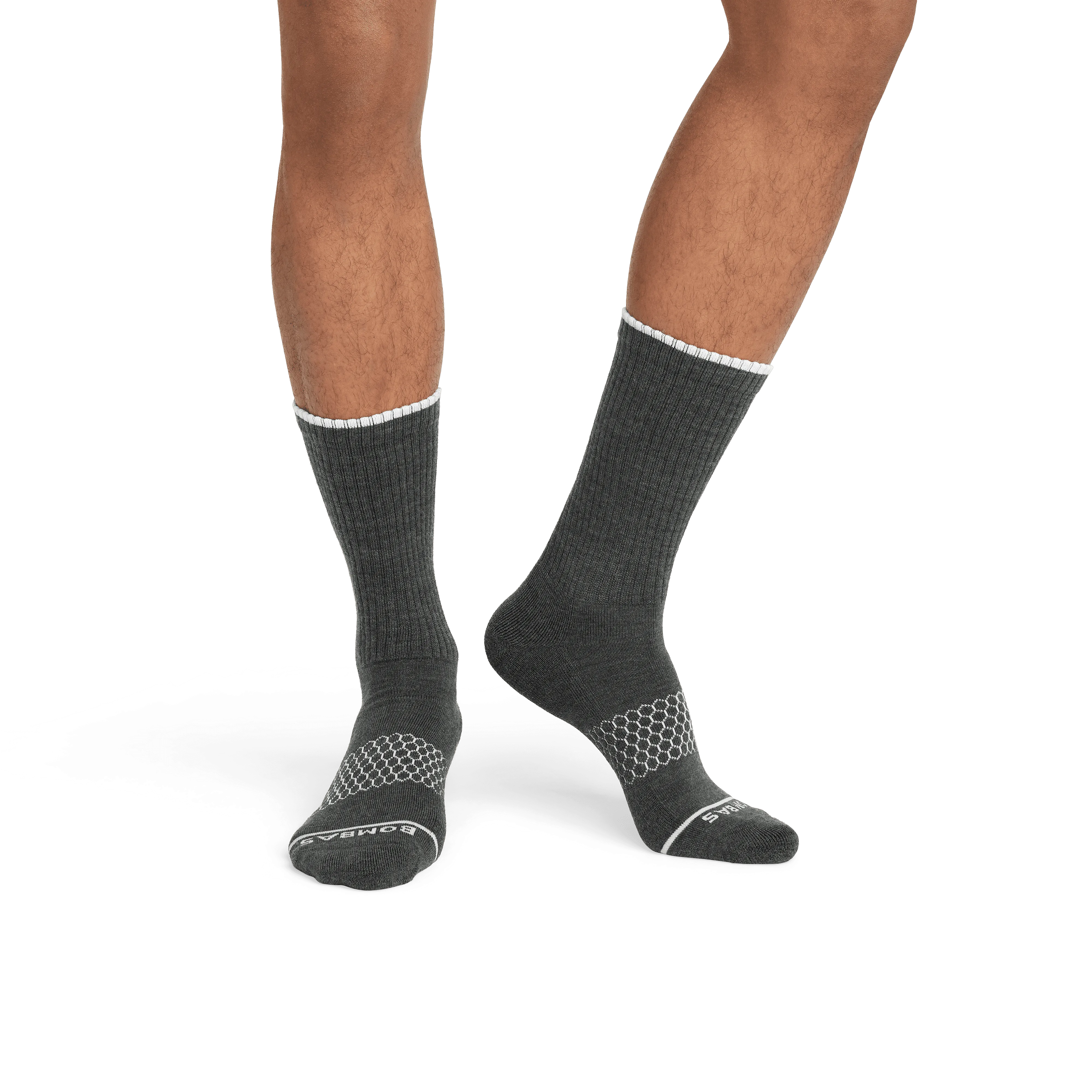 Men's Merino Wool Blend Calf Socks