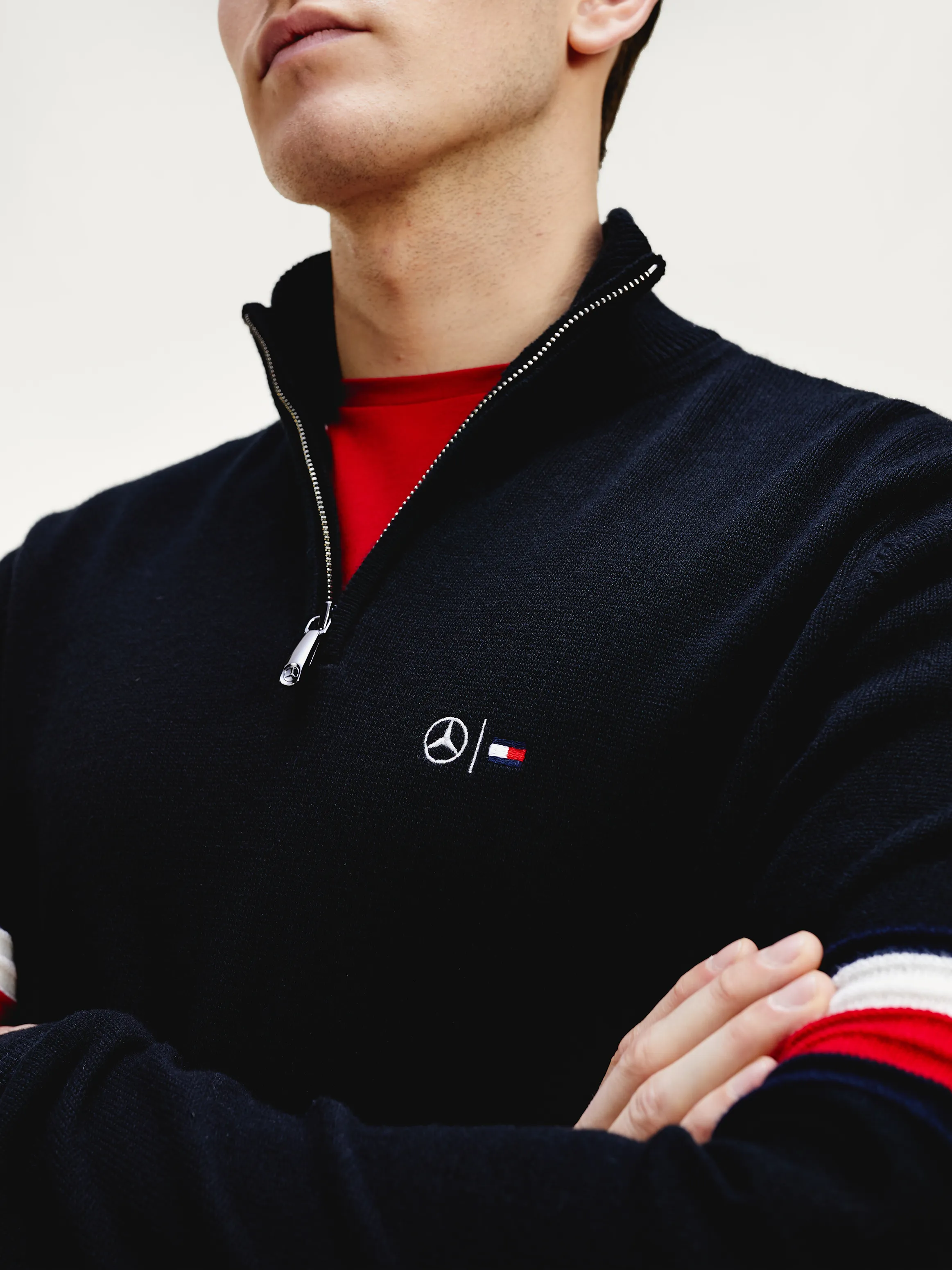 Mercedes-benz Half-zip Jumper | Sweatshirts & Hoodies | Tommy Hilfiger