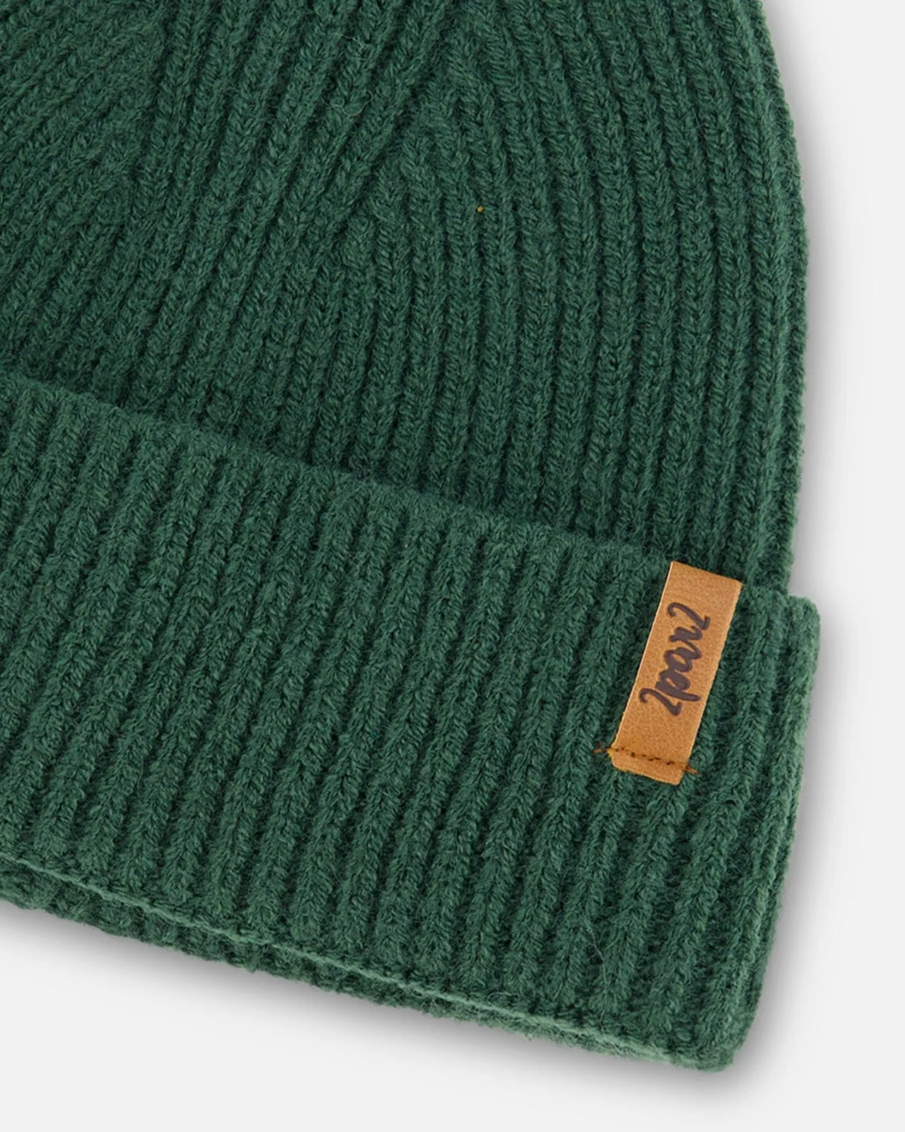 Mid-Season Knit Hat Forest Green