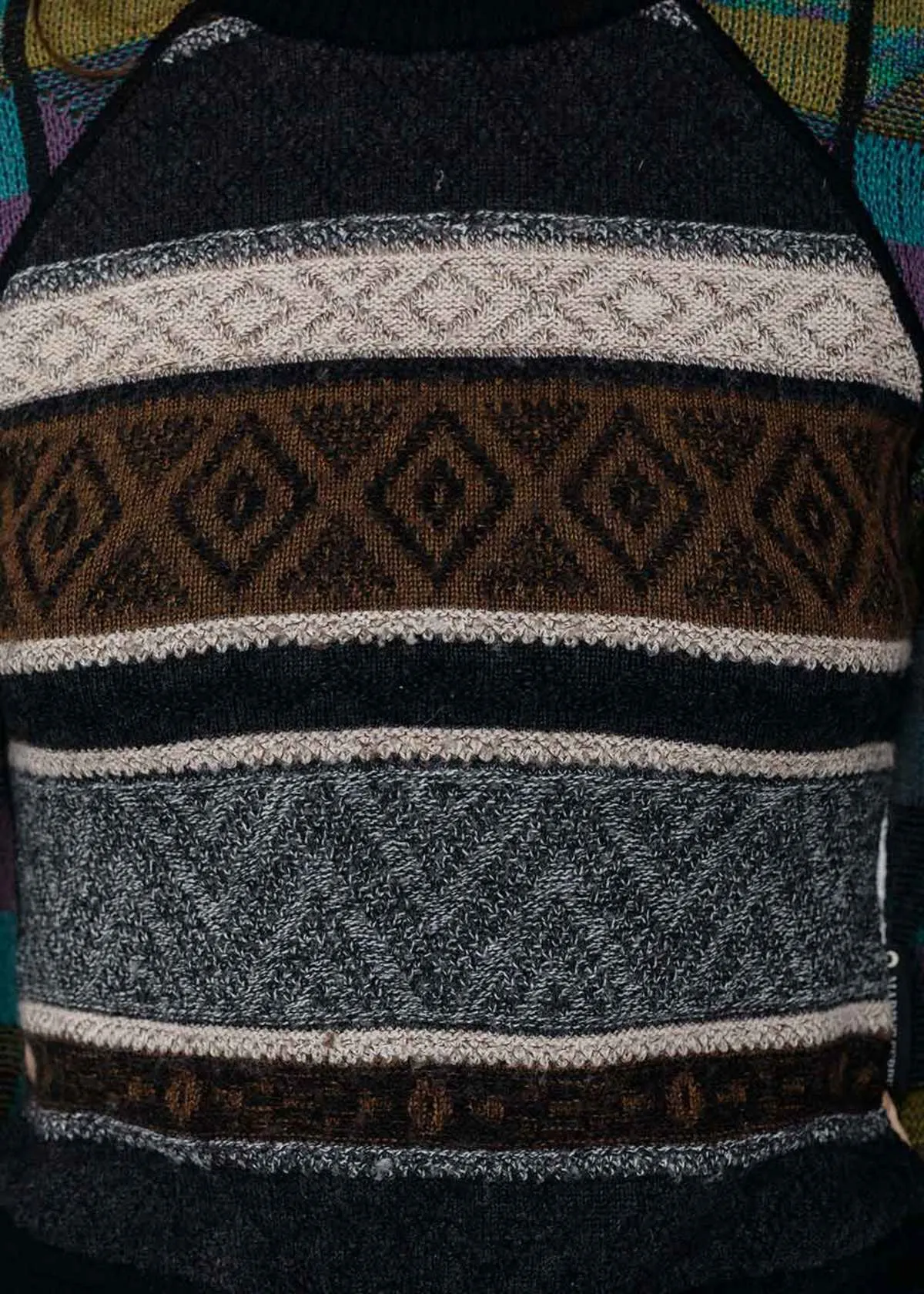 Mlange Hybrid Sweater - Multicolor