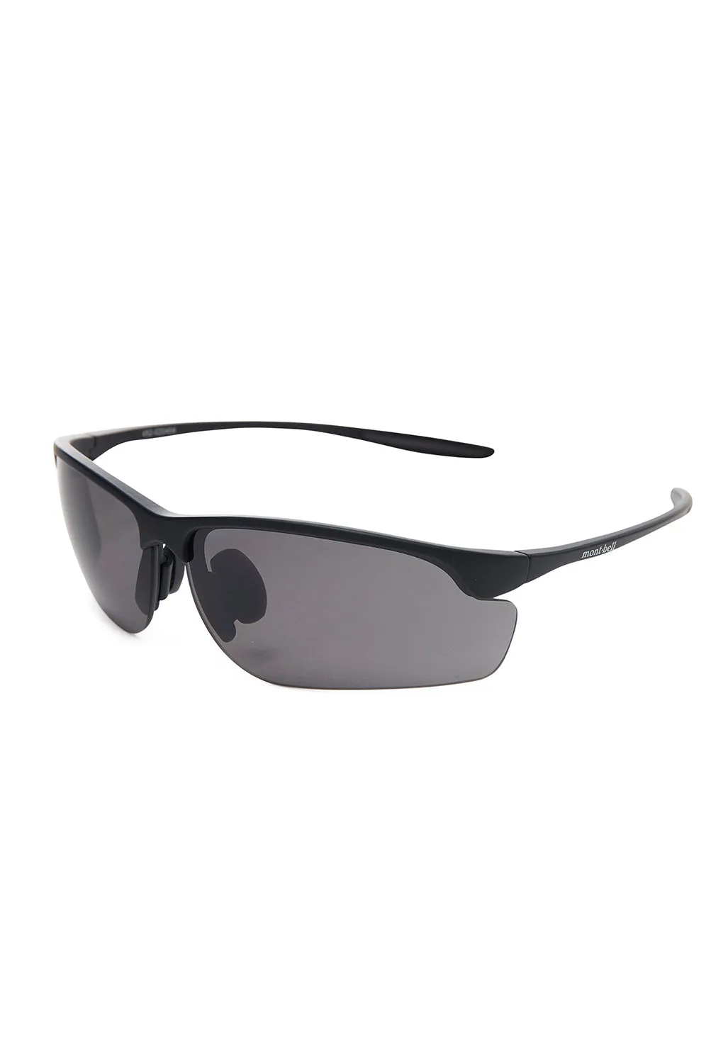 Montbell Trail Glasses Wide Lens PL Sunglasses - Black/Grey