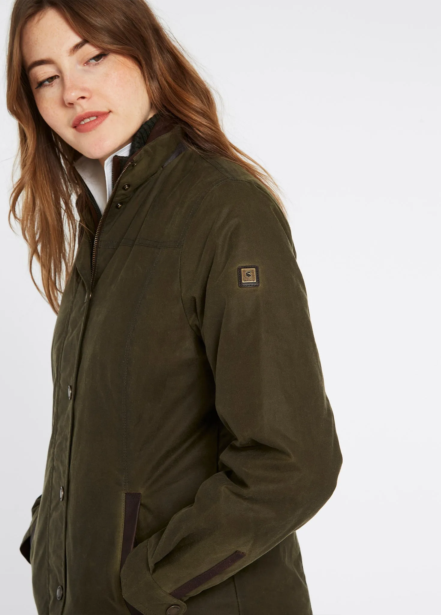 Mounthrath Ladies Wax Cotton Jacket - Fennel