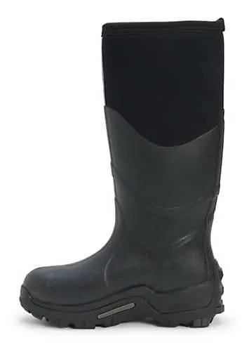 Muck Boots Black Muckmaster Hi Wellington Boots | Grattan