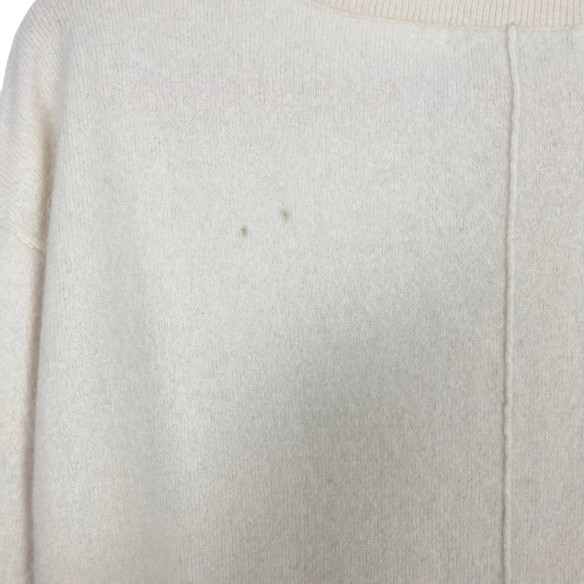 Naked Cashmere Cream 100% Cashmere Boat Neck Sweater- Size S (see notes, we have matching joggers)