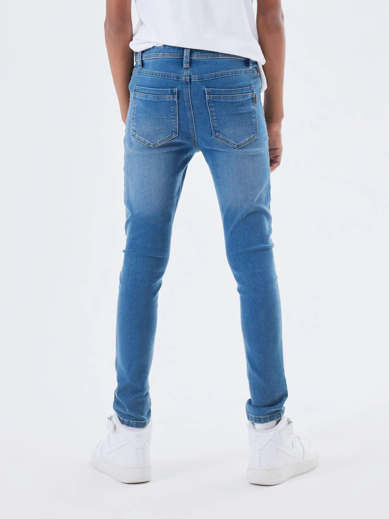 Name It Boys Silas Slim Jeans - Medium Blue Denim