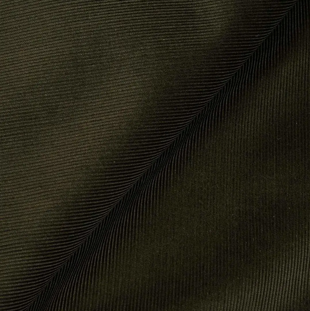 Needle Cord Dark Olive Custom Trousers