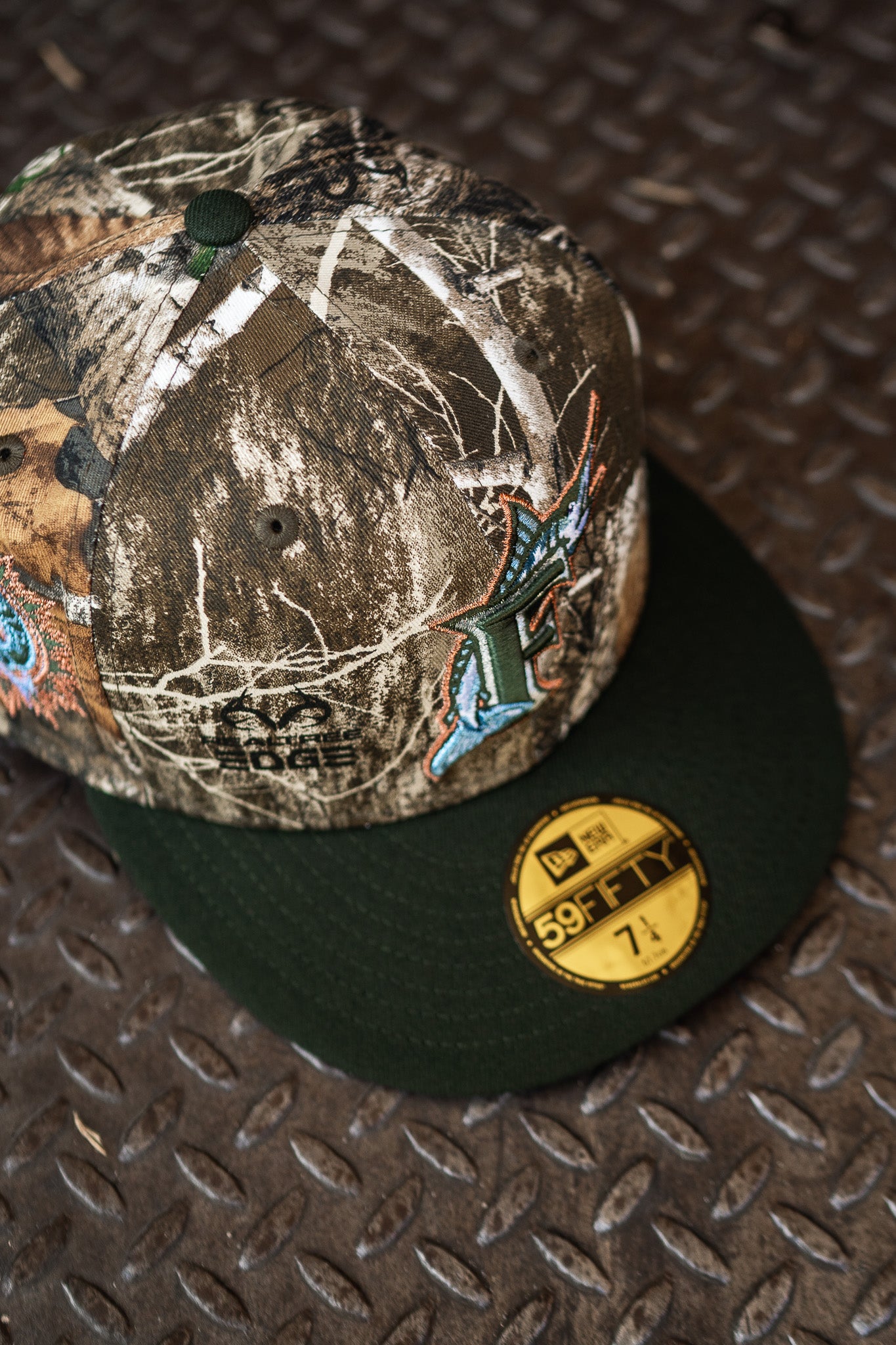 New Era Florida Marlins Grey UV (Real Tree Camo/Dark Olive)