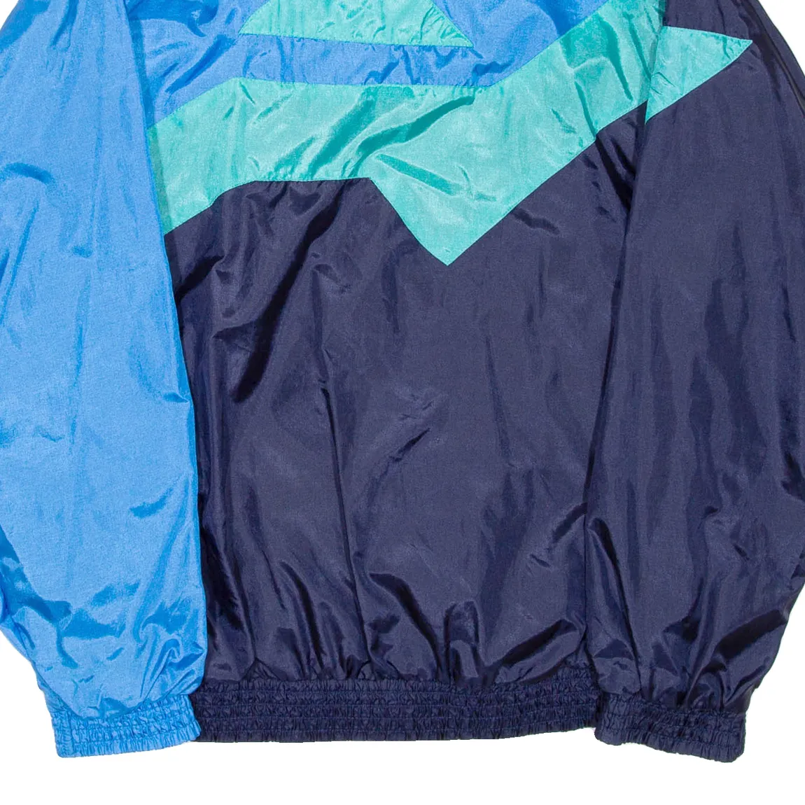 NIKE Mens Track Jacket Blue Nylon Colourblock S