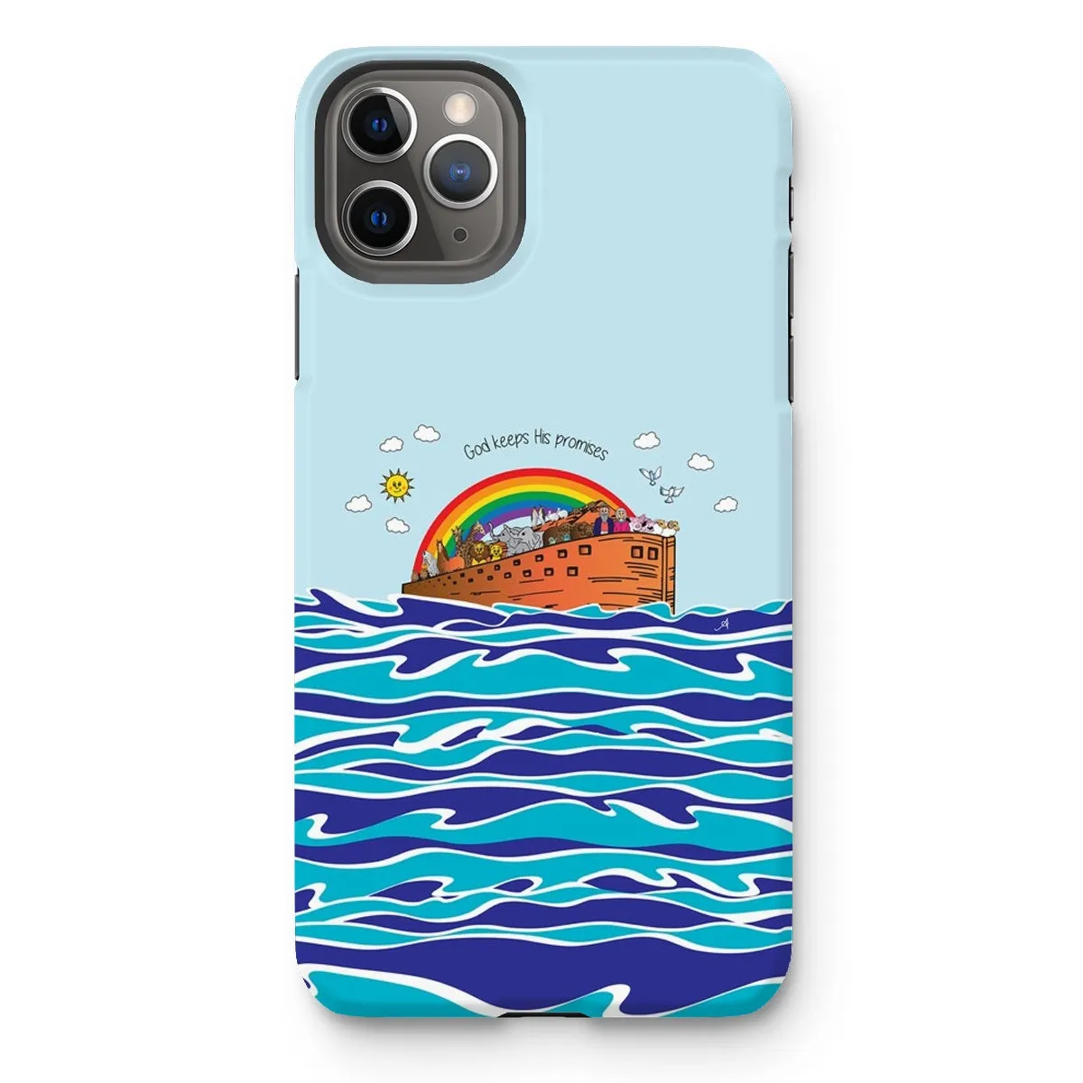 Noah's Ark Amanya Design Tough Phone Case