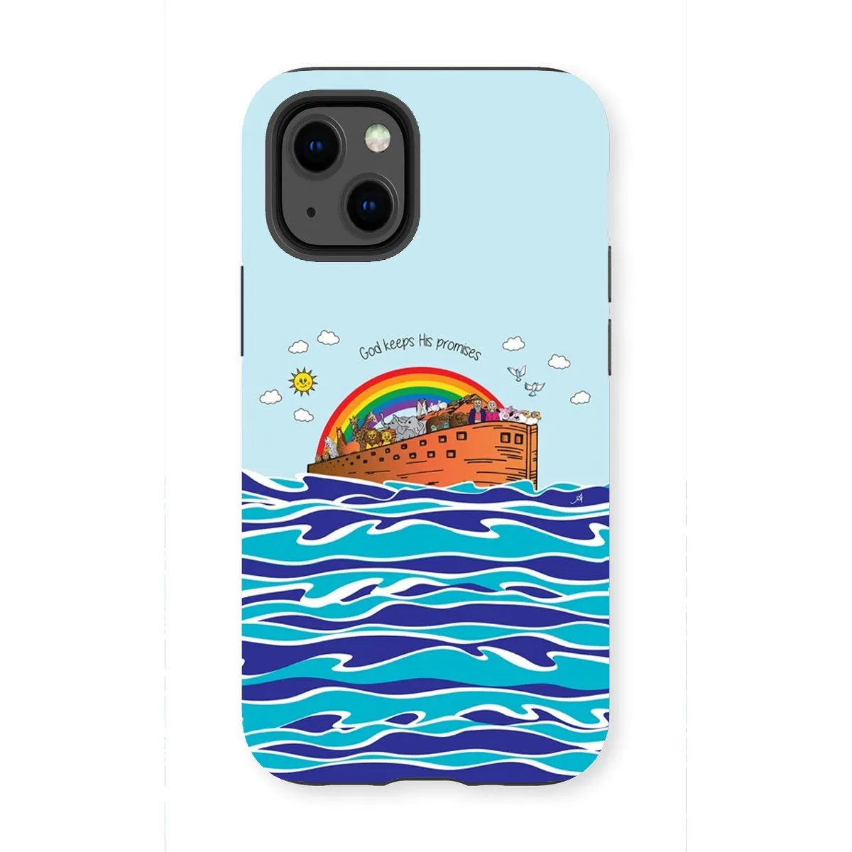 Noah's Ark Amanya Design Tough Phone Case