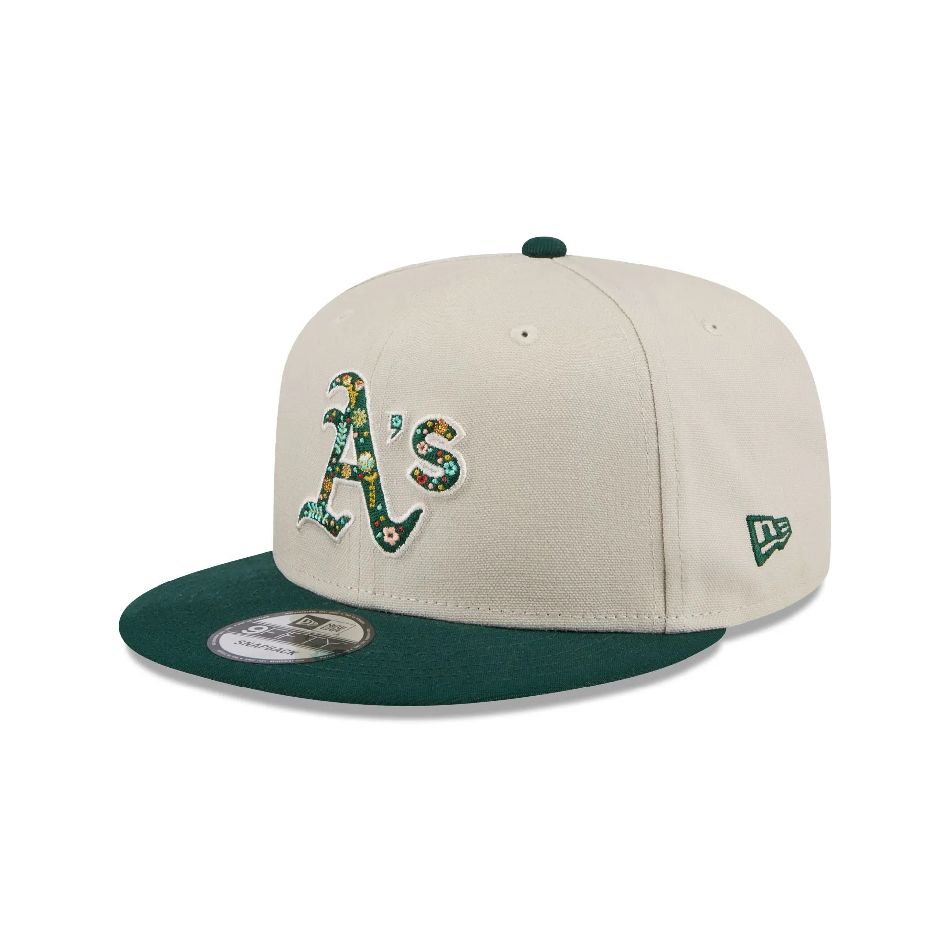 Oakland Athletics Floral Fill 9FIFTY Snapback Hat