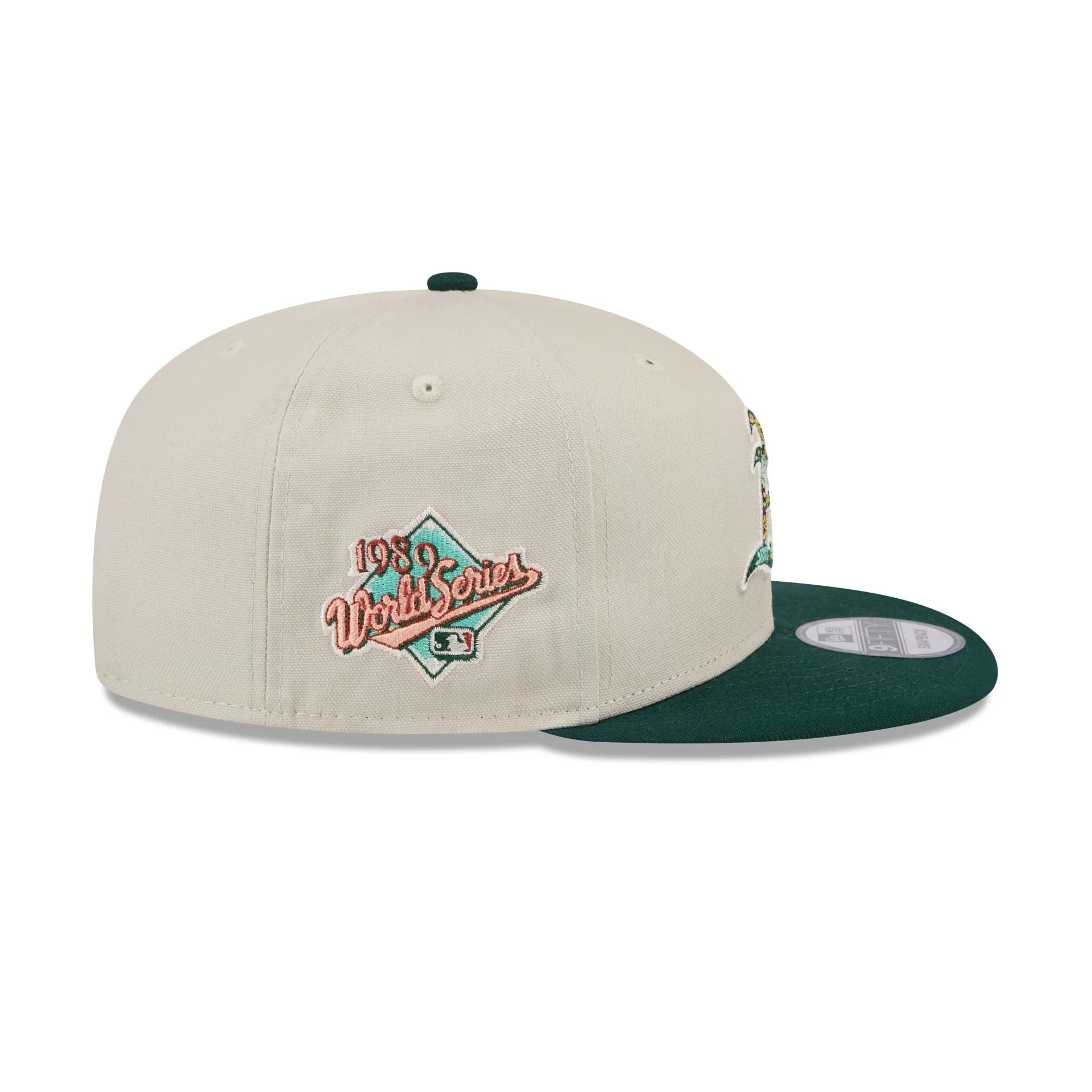 Oakland Athletics Floral Fill 9FIFTY Snapback Hat