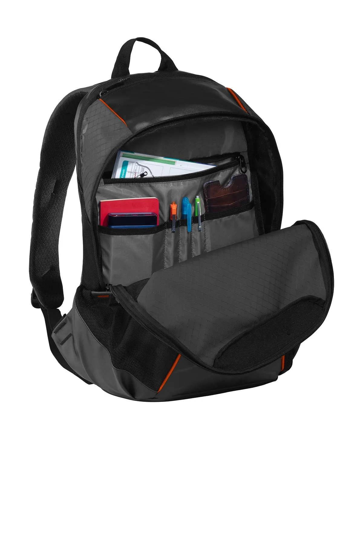 OGIO Basis Customzied Backpacks, Tarmac/ Orange