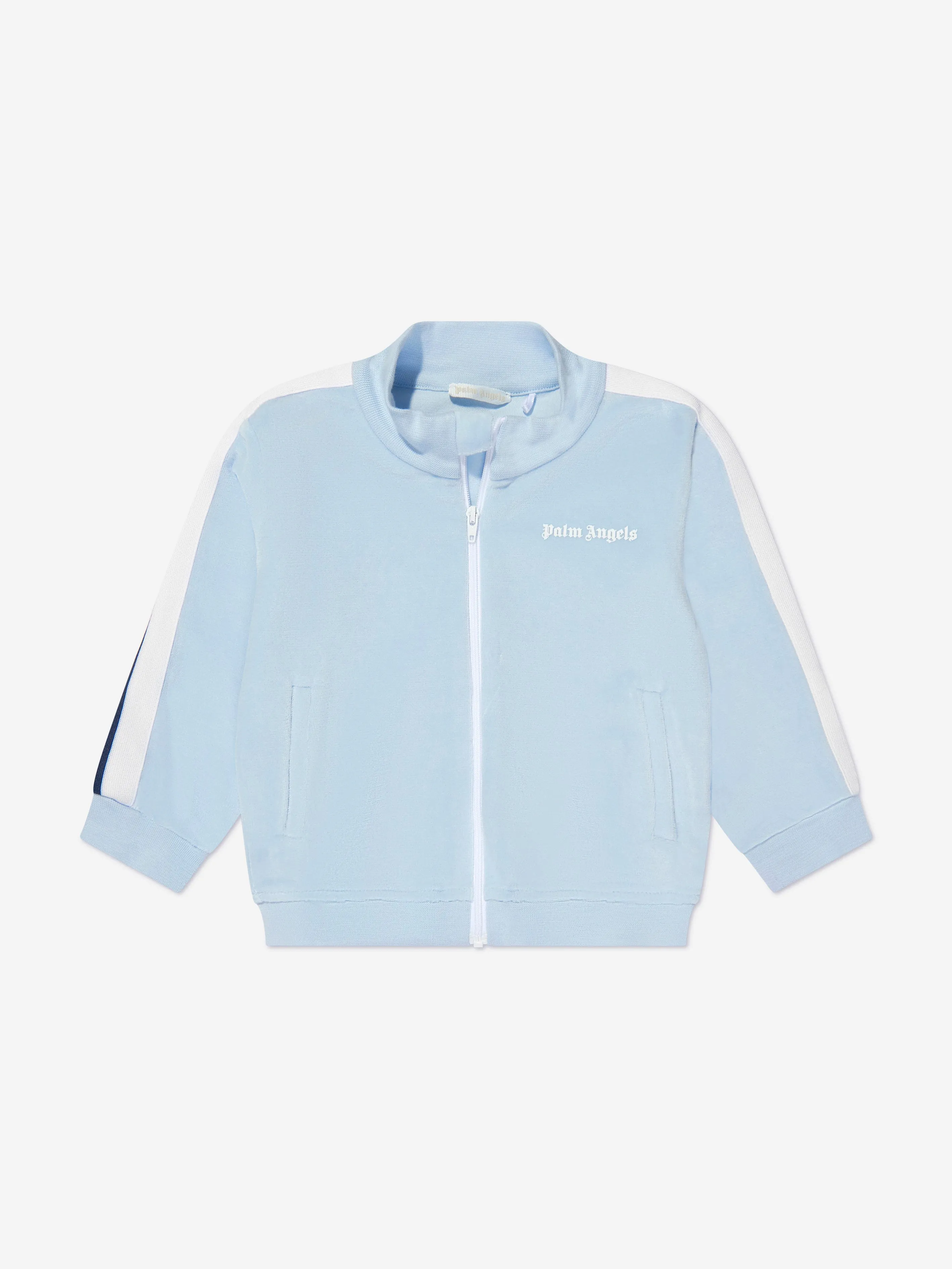 Palm Angels Baby Boys Logo Track Jacket in Blue