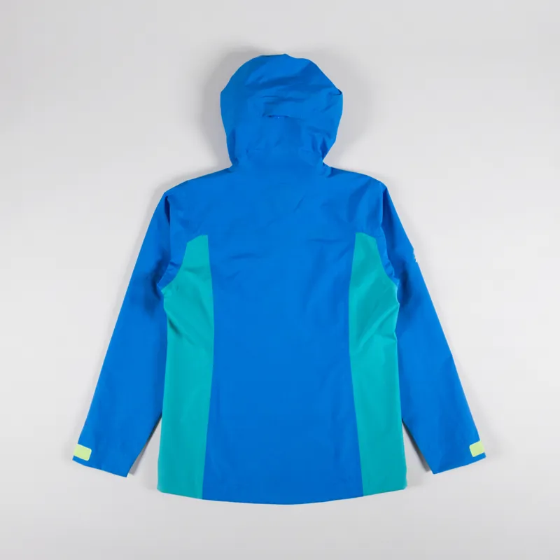 Patagonia Womens Boulder Fork Rain Jacket Subtidal Blue