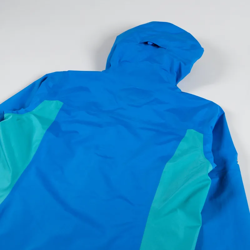 Patagonia Womens Boulder Fork Rain Jacket Subtidal Blue