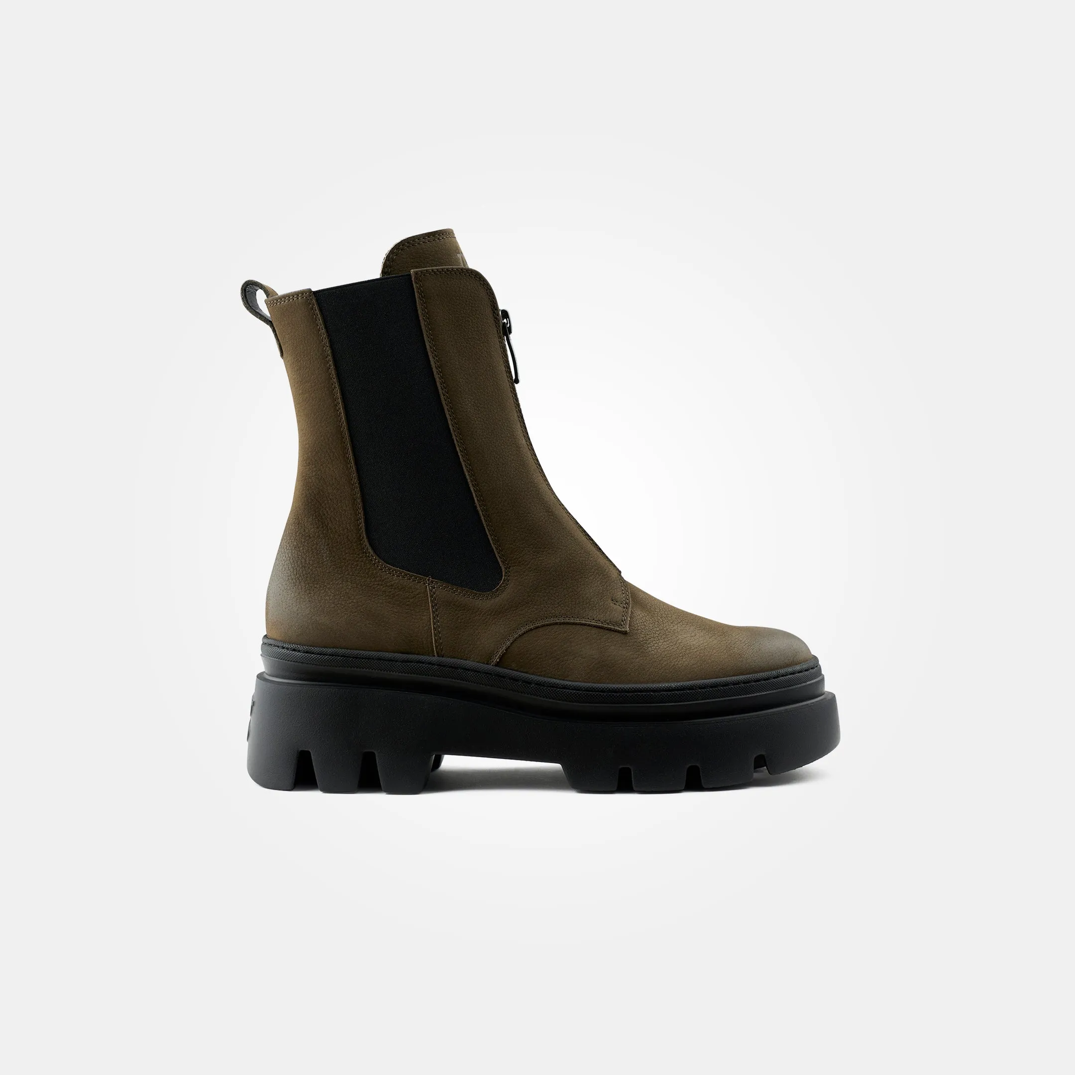 Paul Green Boot with Front Zip