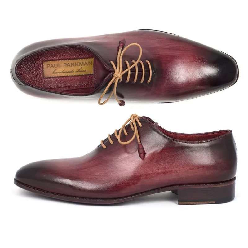 Paul Parkman Wholecut Oxfords Burgundy