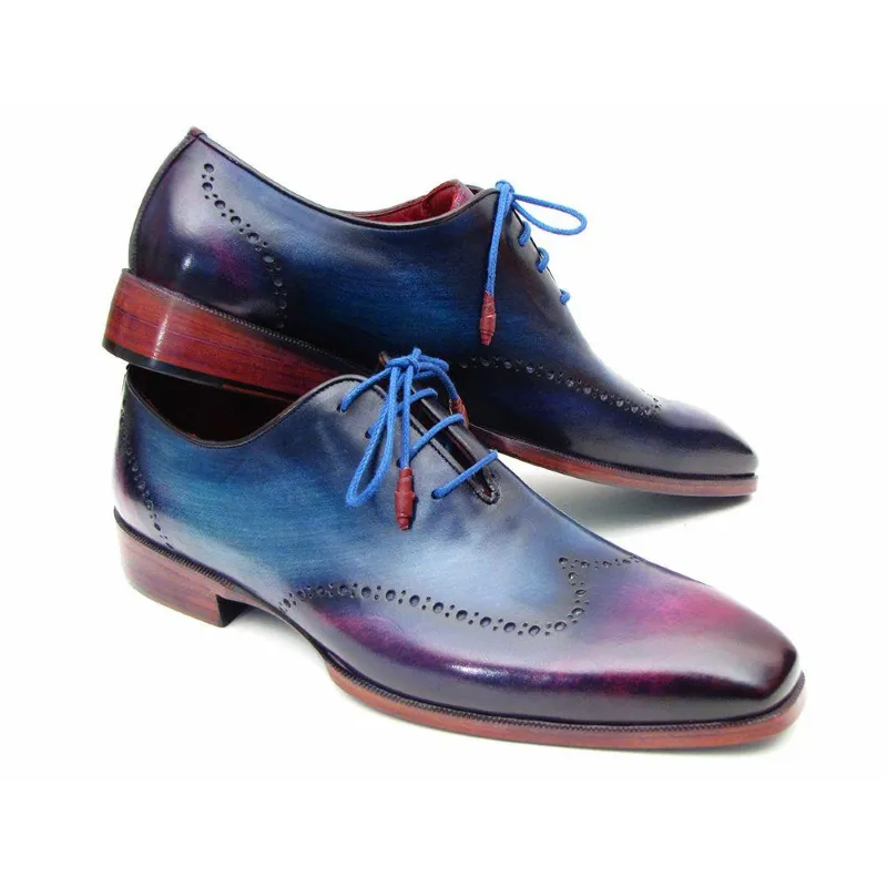 Paul Parkman Wingtip Oxfords Blue / Purple