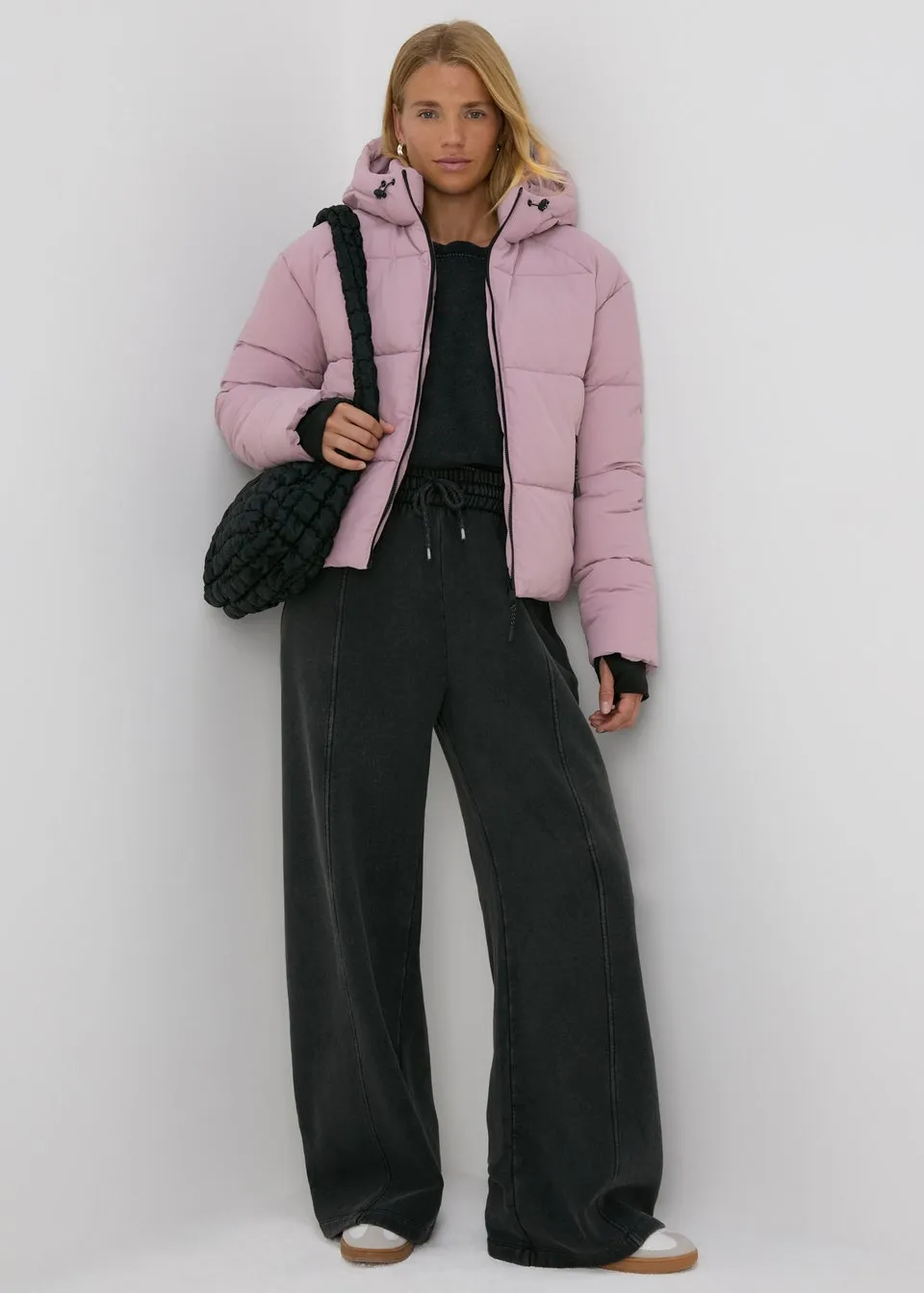 Pink Padded Short Coat