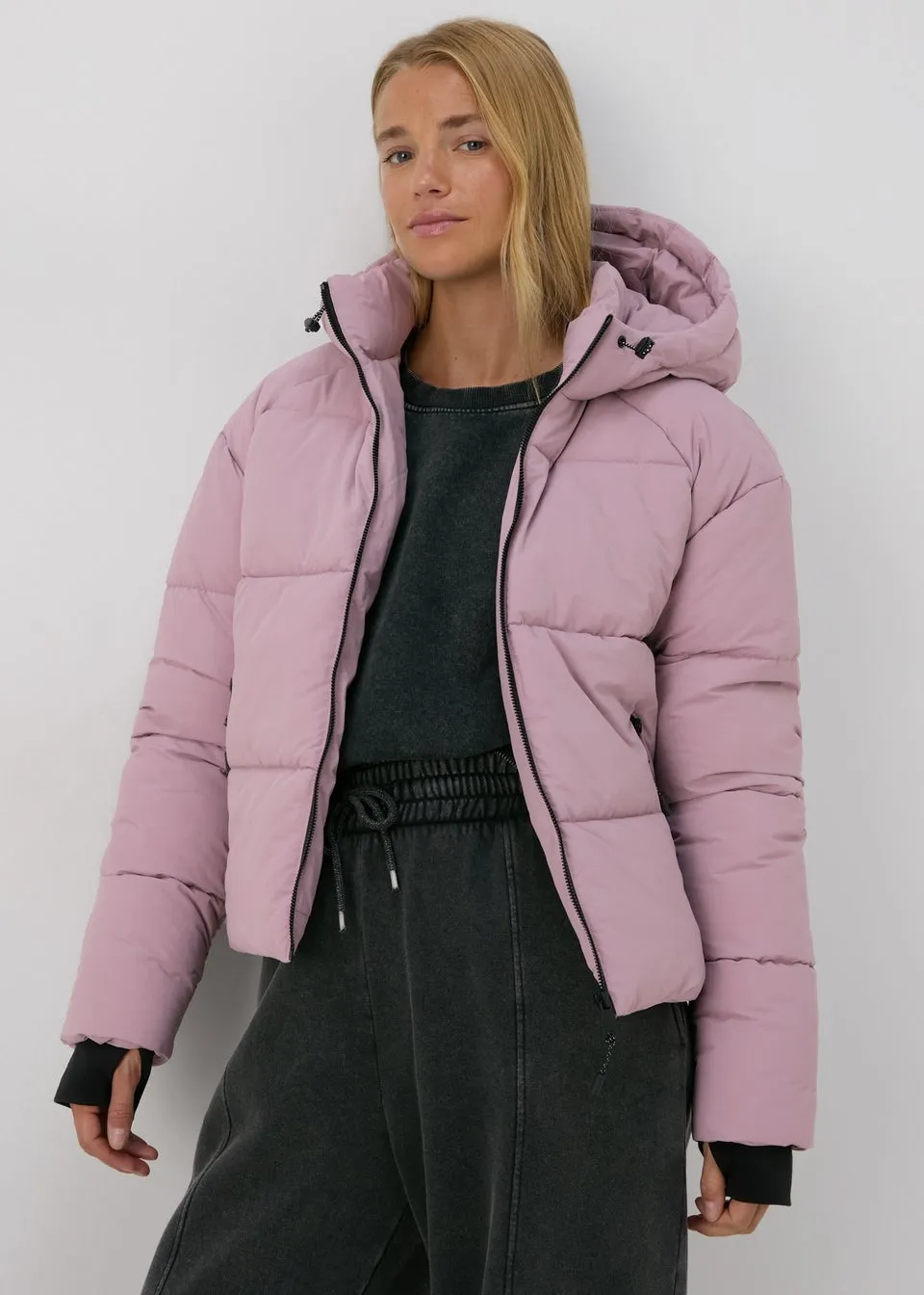 Pink Padded Short Coat