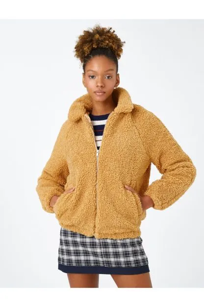 Plush Pocket Coat