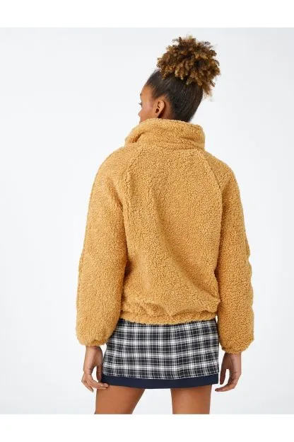 Plush Pocket Coat