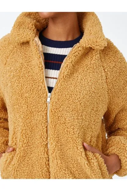 Plush Pocket Coat