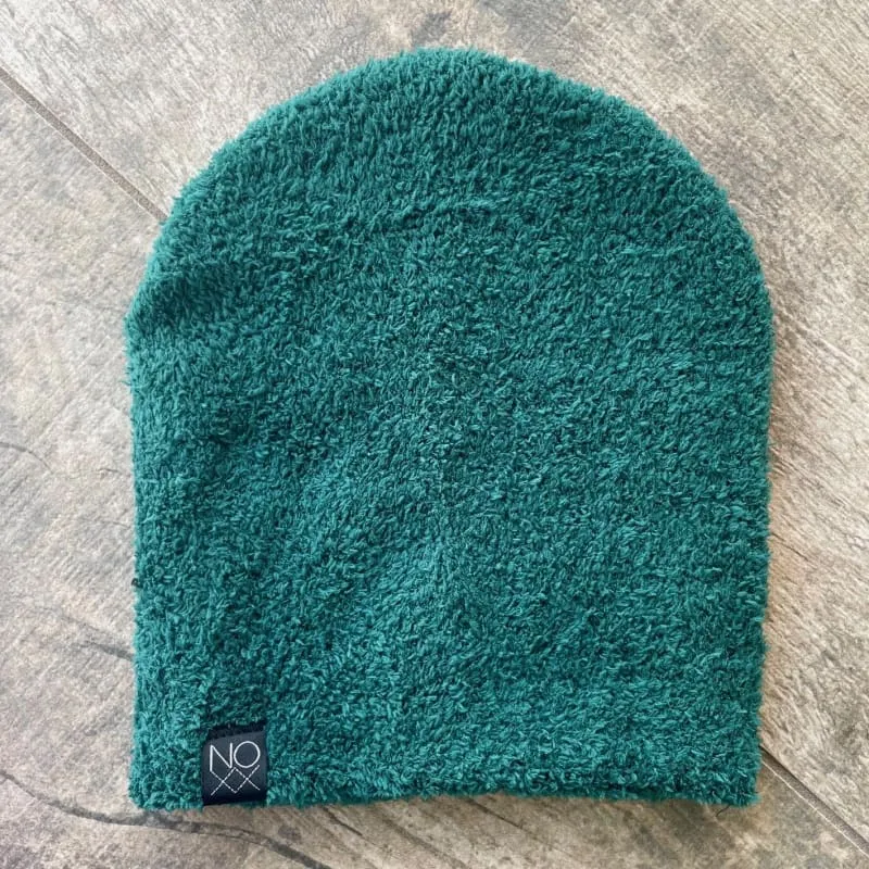 Plush Teddy Beanie | Pine