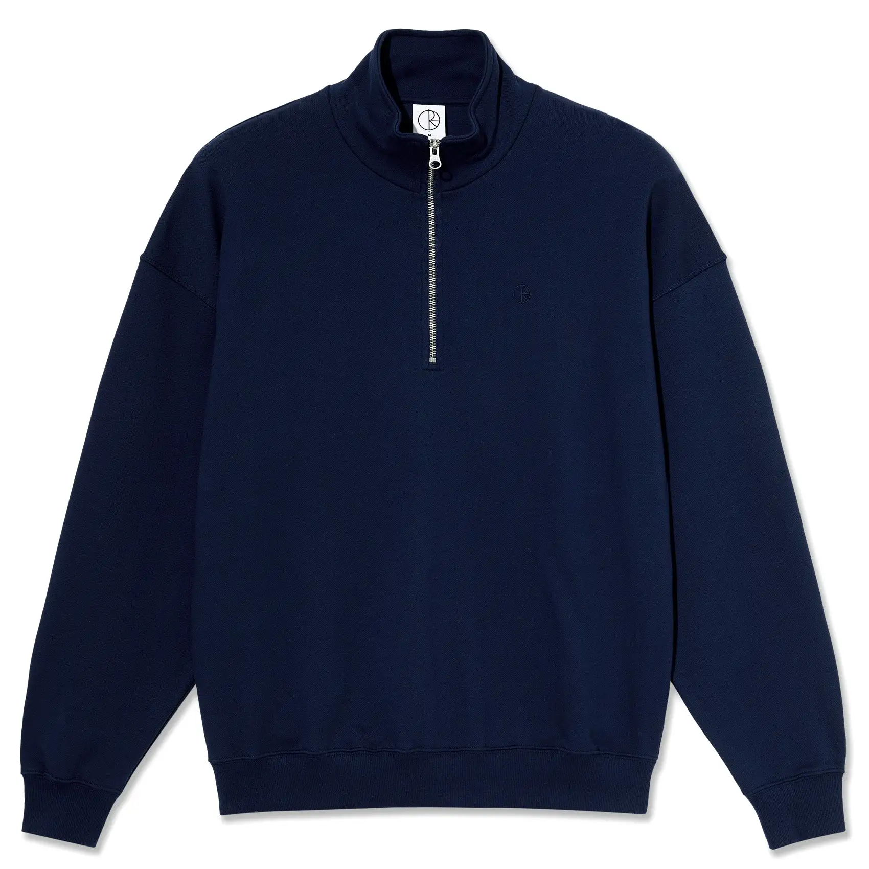 Polar Skate Co. Frank Half Zip Sweatshirt Dark Blue