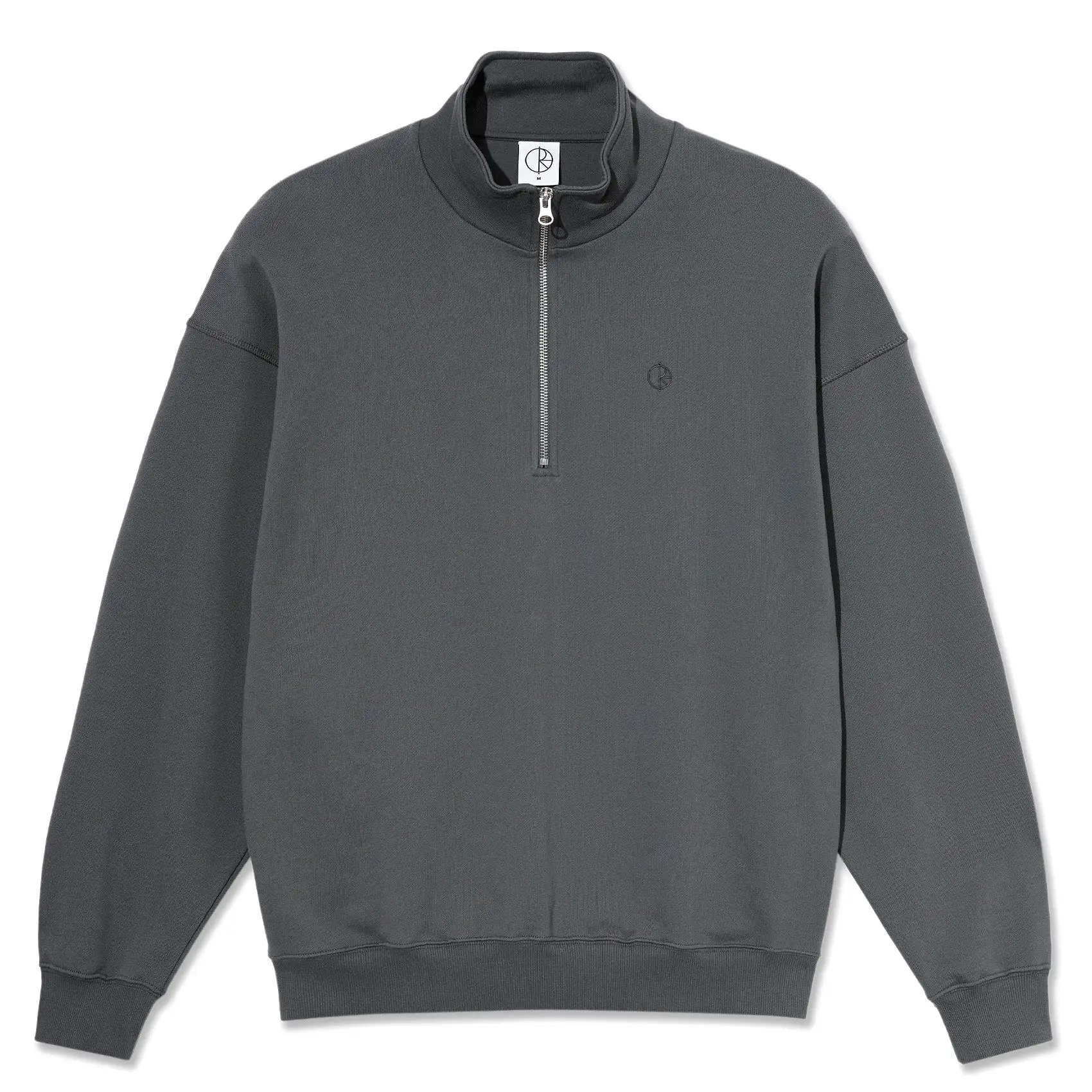 Polar Skate Co. Frank Half Zip Sweatshirt Graphite