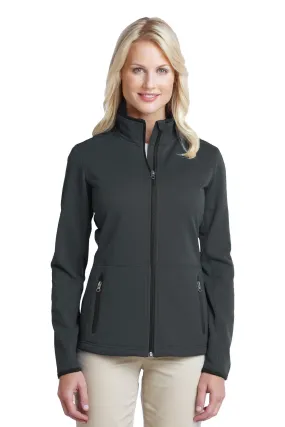 Port Authority Ladies Pique Fleece Jacket L222 Graphite