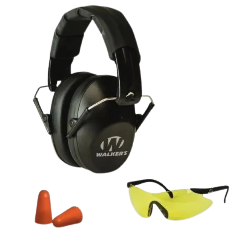 Pro-Low Profile Folding Muff/Glasses/Plugs Combo