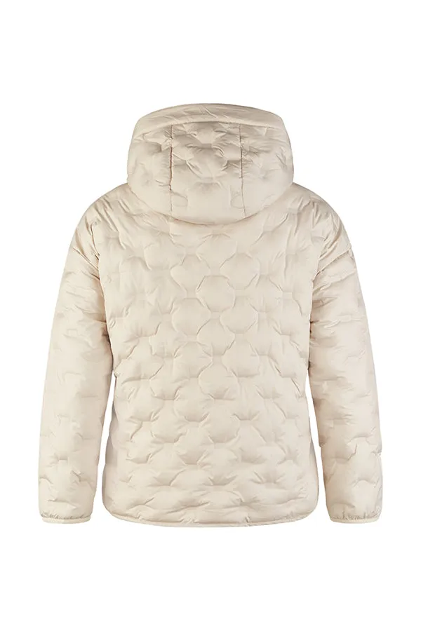 Rabe & LecomteWHITE PUFFY QUILTED JACKET