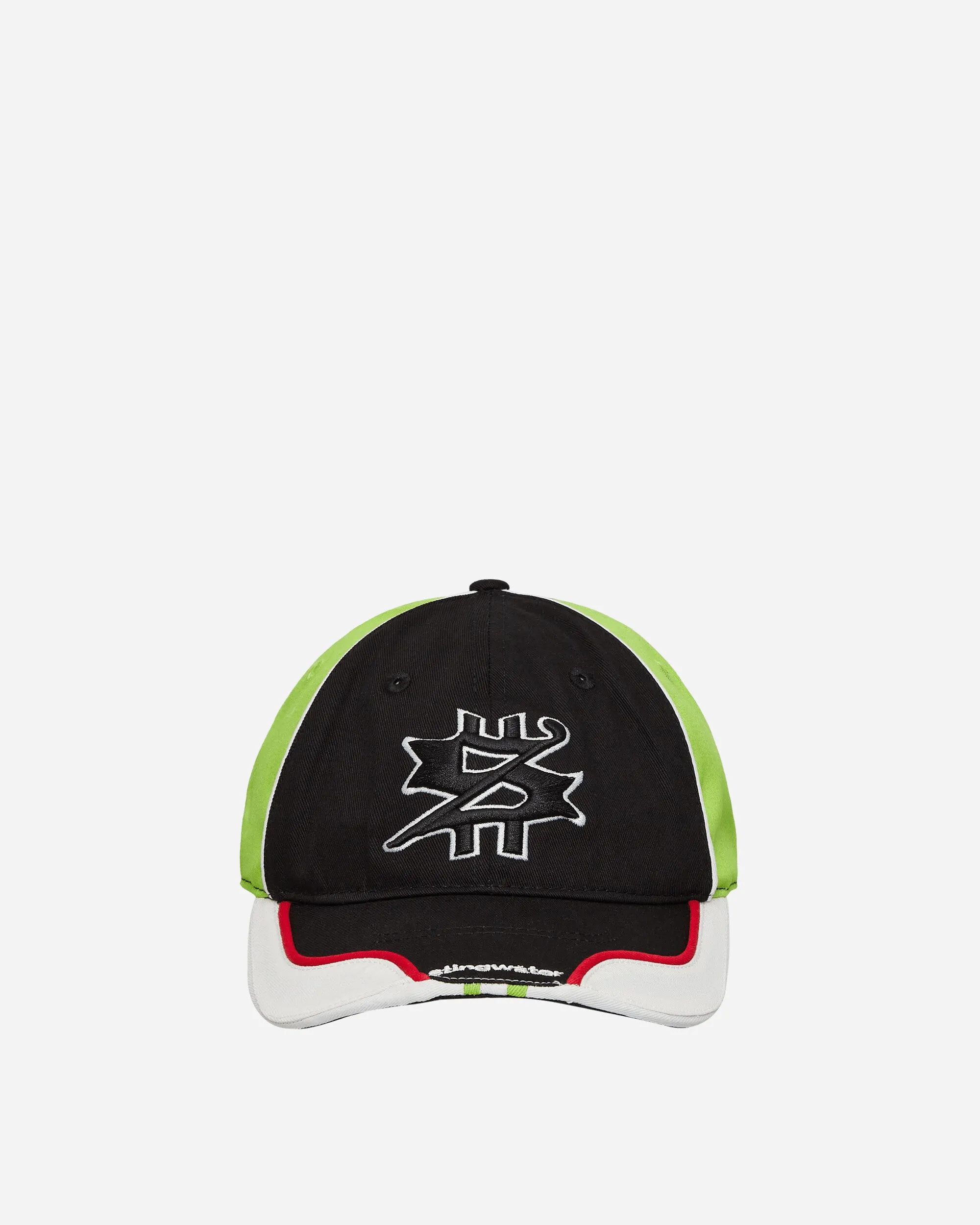 Racing S Logo Hat Black / Green / Red