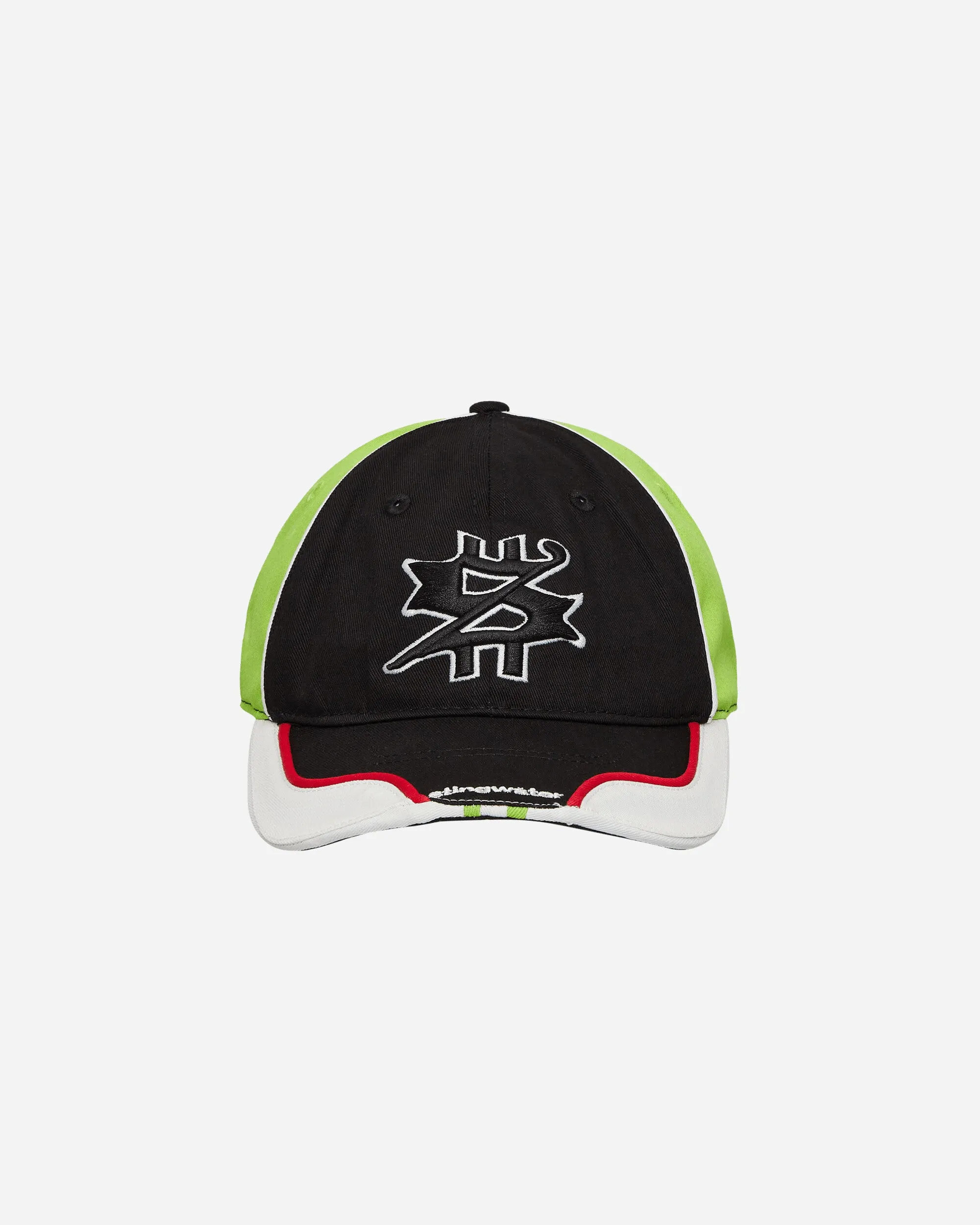 Racing S Logo Hat Black / Green / Red