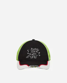 Racing S Logo Hat Black / Green / Red