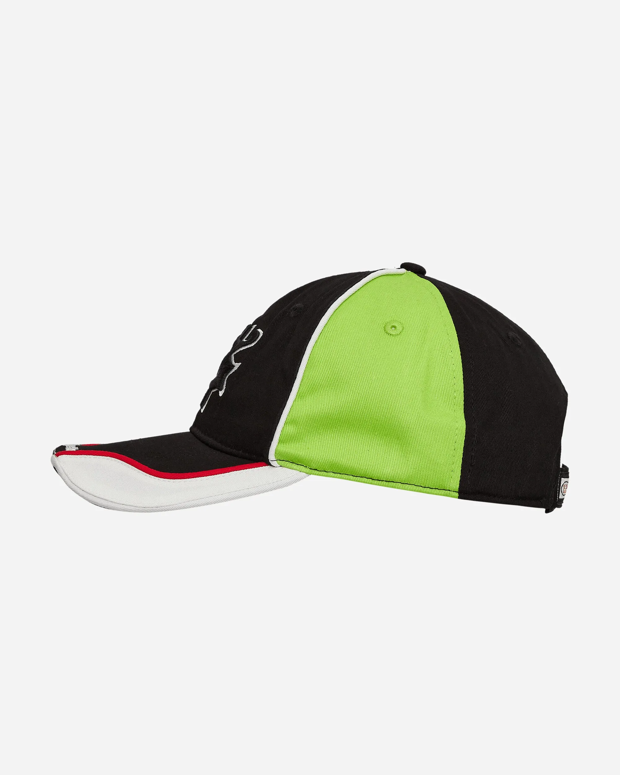 Racing S Logo Hat Black / Green / Red