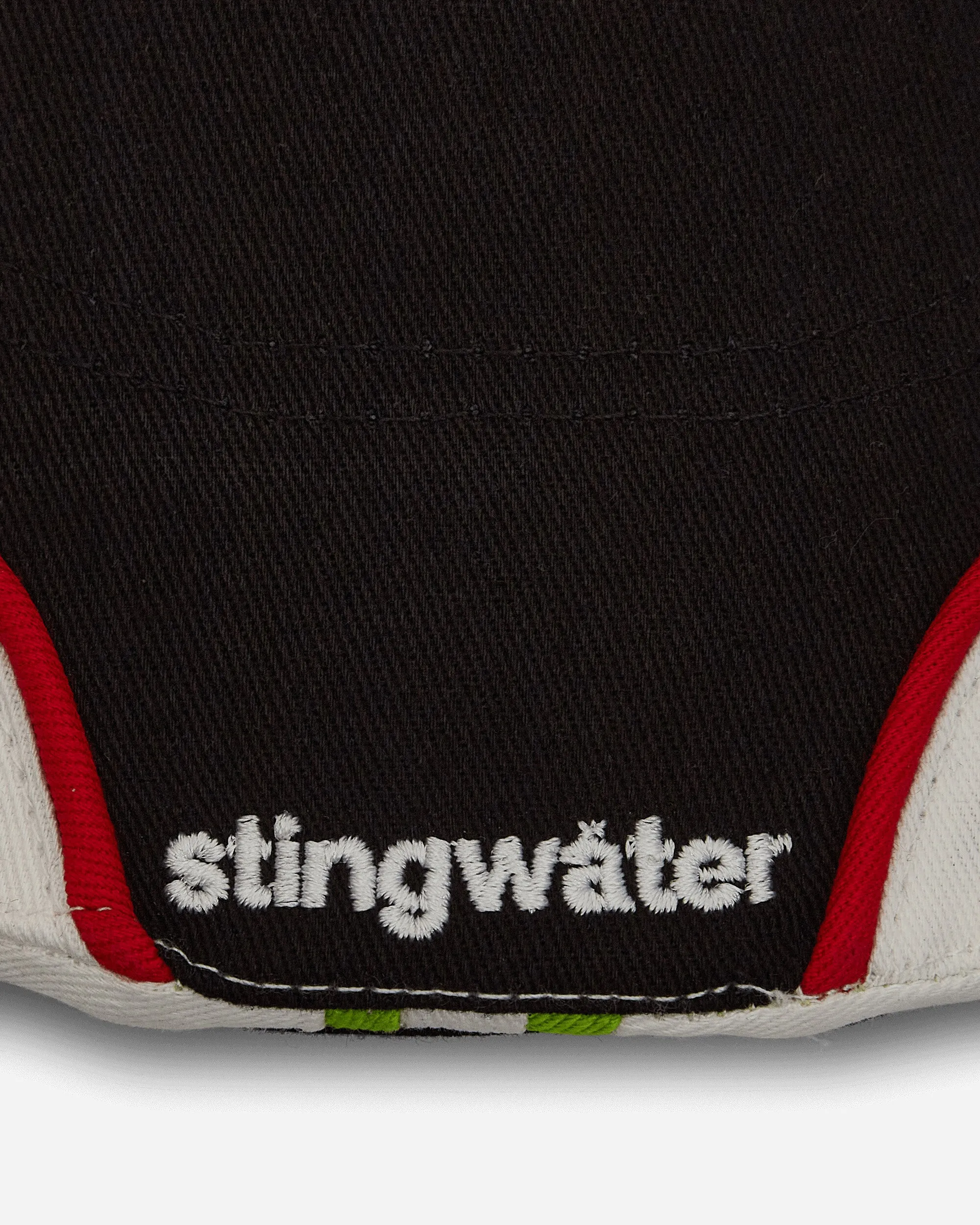 Racing S Logo Hat Black / Green / Red