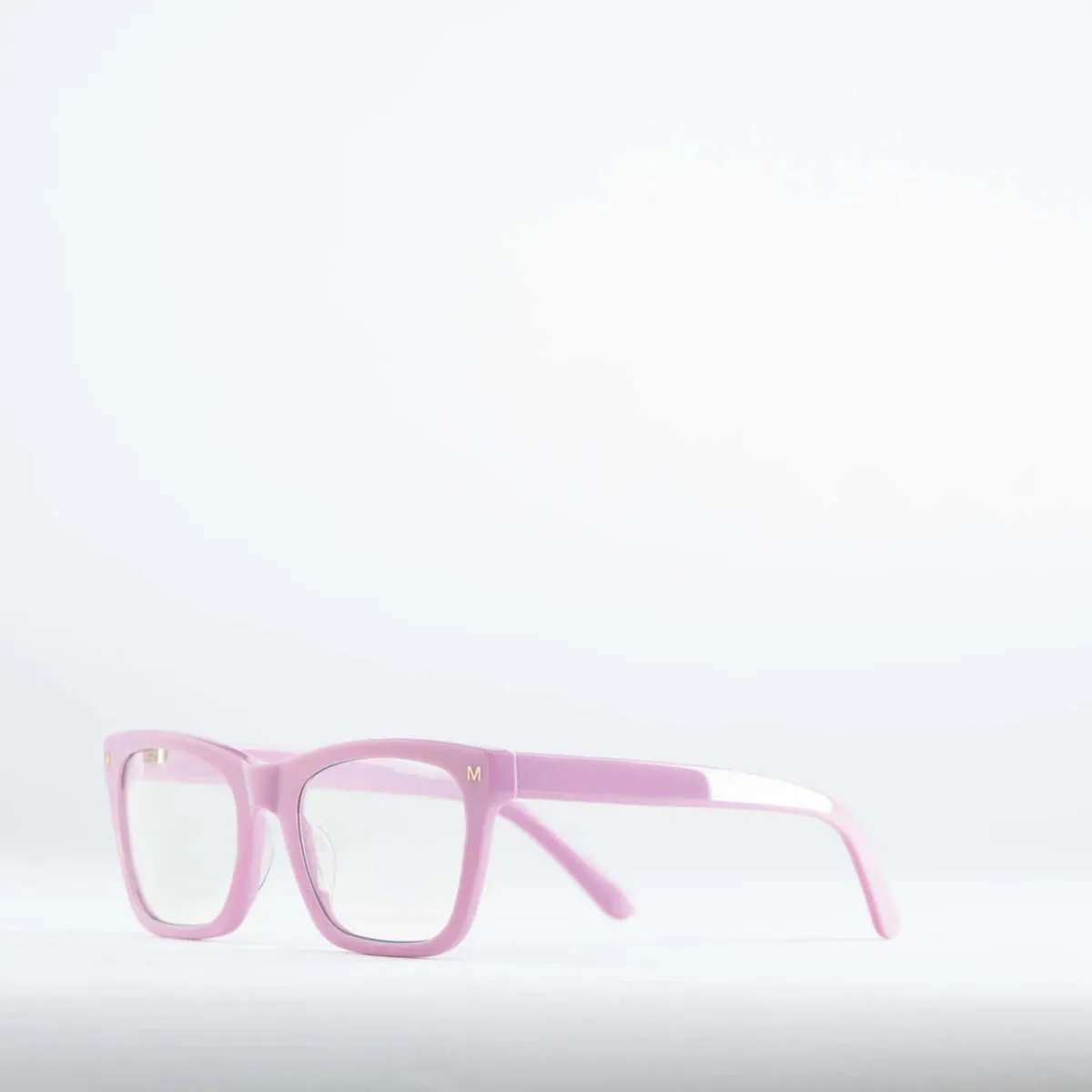 reading glasses - orchid