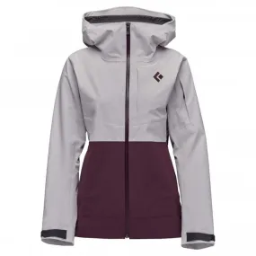 Recon Stretch Shell Womens Jacket - Ice Pink/Blackberry