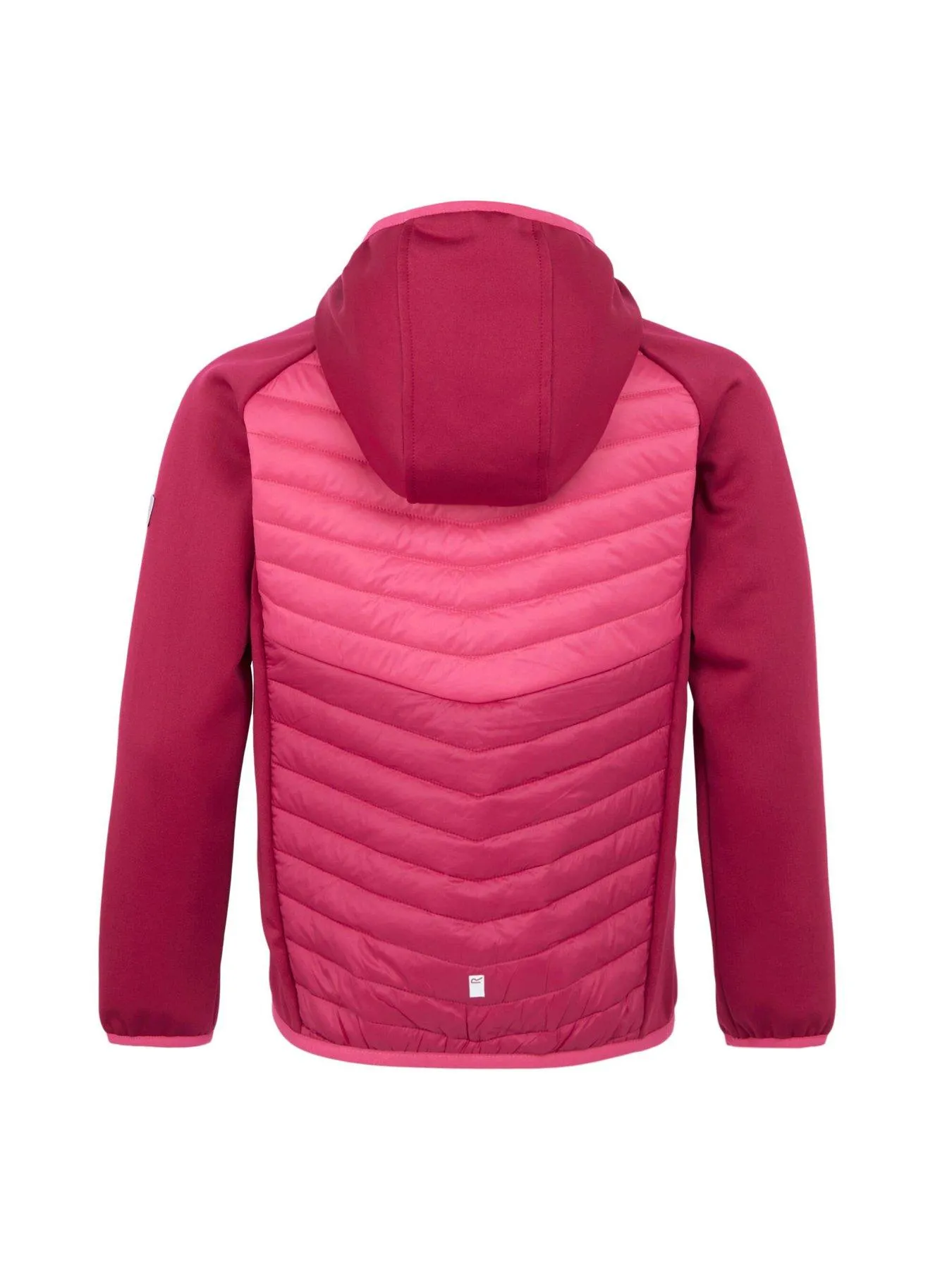 Regatta Kids Kielder Hybrd Viii Baffled/quilted Jacket-pink