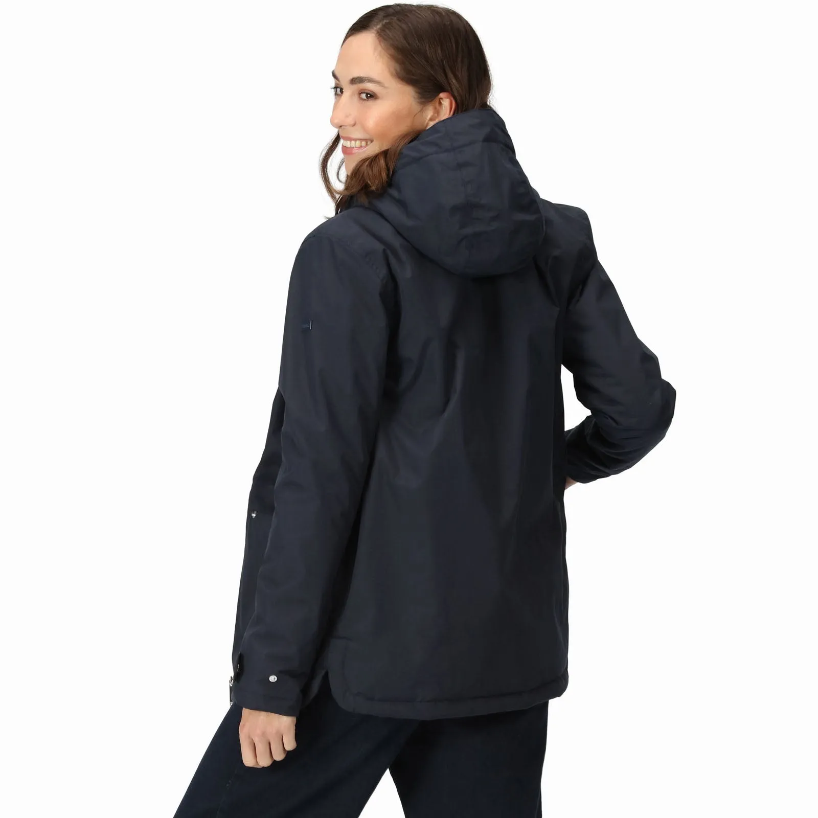 Regatta Womens Broadia Waterproof Hooded Jacket Coat