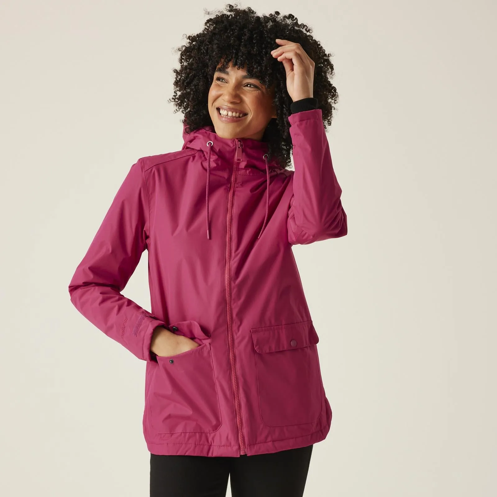 Regatta Womens Broadia Waterproof Hooded Jacket Coat