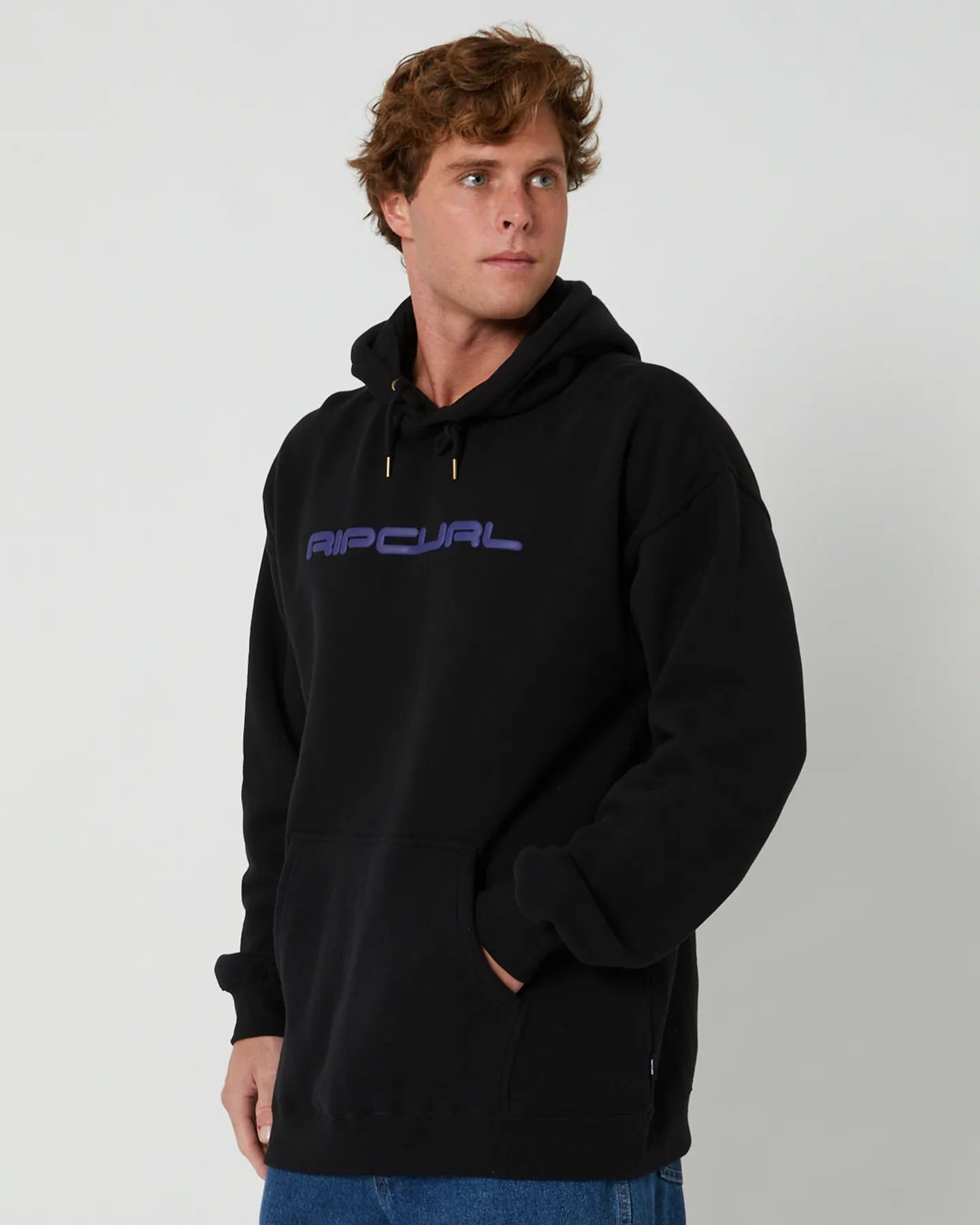 Rip Curl Dosed Up Hood - Black | SurfStitch