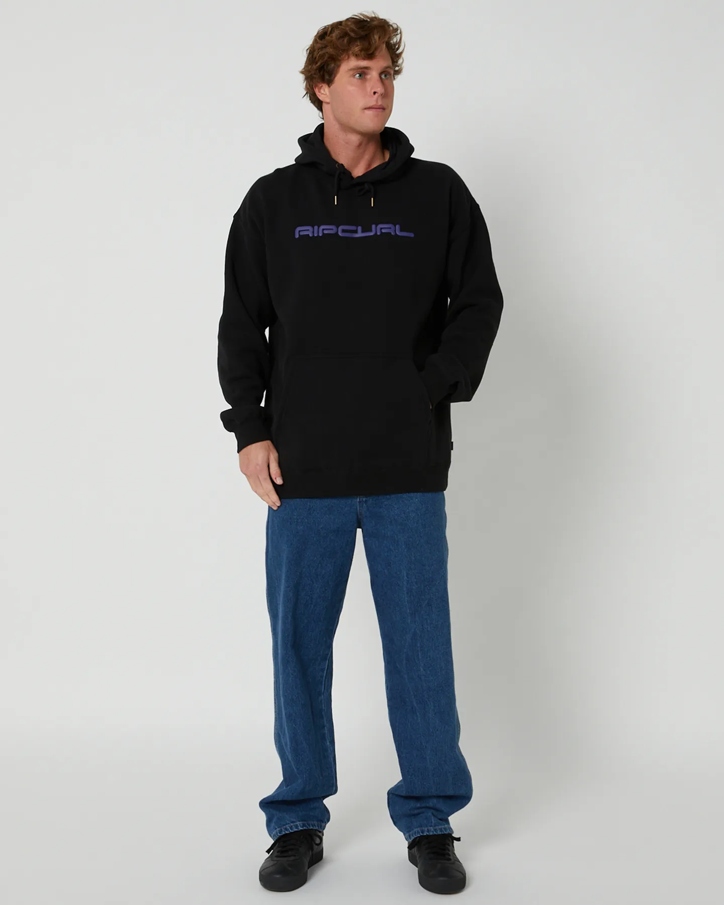 Rip Curl Dosed Up Hood - Black | SurfStitch