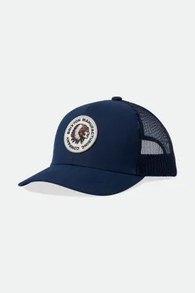 Rival Stamp NetPlus MP Trucker Hat - Washed Navy/Washed Navy